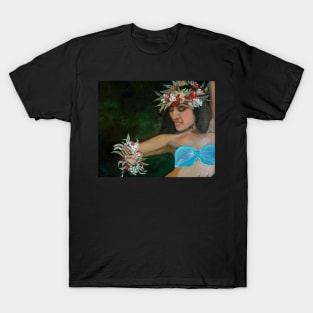 Hawaiian Hula Girl 11 T-Shirt